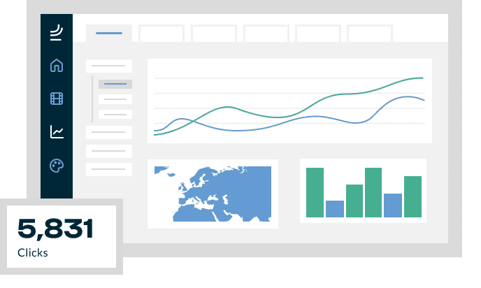 Online video analytics dashboard