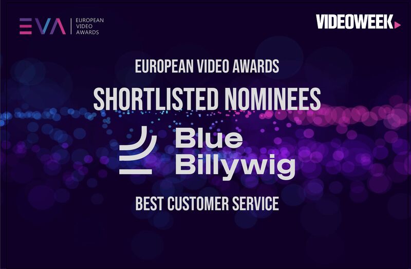 European Video Awards Nomination Blue Billywig